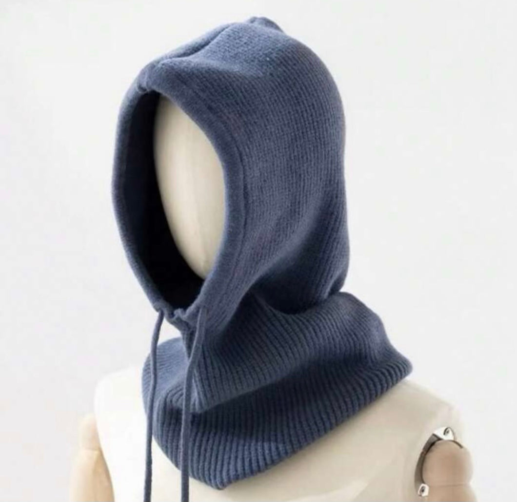 Unisex Knitted  Sweater Hood