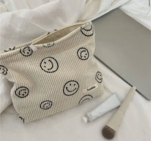 Load image into Gallery viewer, Corduroy Velour Toiletry Bag
