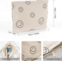 Load image into Gallery viewer, Corduroy Velour Toiletry Bag
