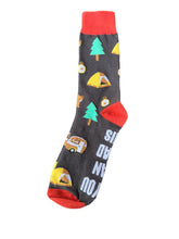 Load image into Gallery viewer, Funny Camping Socks
