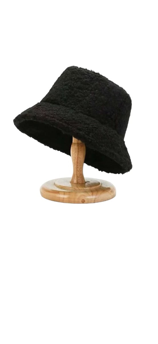 Black Teddy Bear Bucket Hat
