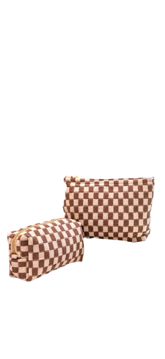Checkered Bags - Two Sizes
