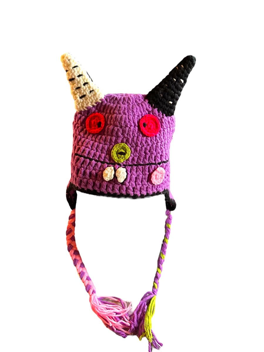 Silly Knitted Monster Hats!