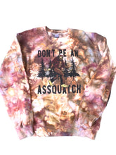 Load image into Gallery viewer, One-of-a-kind Sasquatch Tie-Dye Sweatshirt
