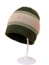 Load image into Gallery viewer, Striped Three Tone Beanie
