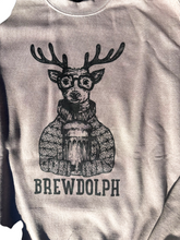 Load image into Gallery viewer, Reindeer With Beer Sweatshirt
