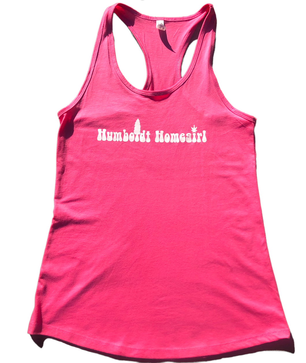 Humboldt Homegirl Hot Pink Tank Top