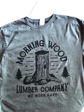Load image into Gallery viewer, Morning Wood Mens Graphic T

