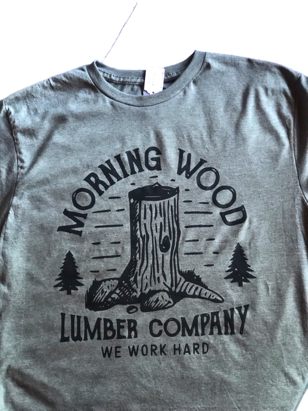 Morning Wood Mens Graphic T