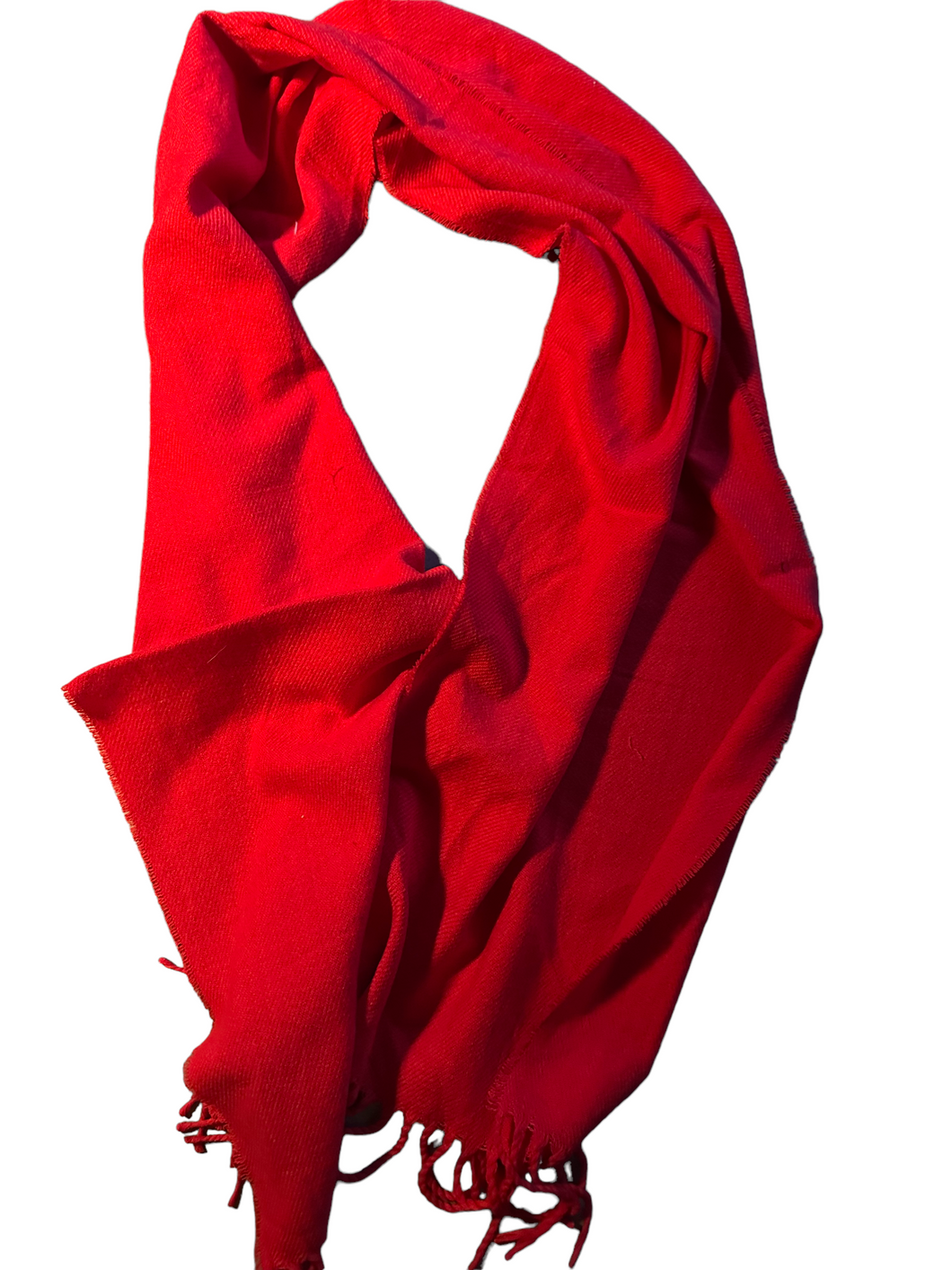 Red Unisex Scarf